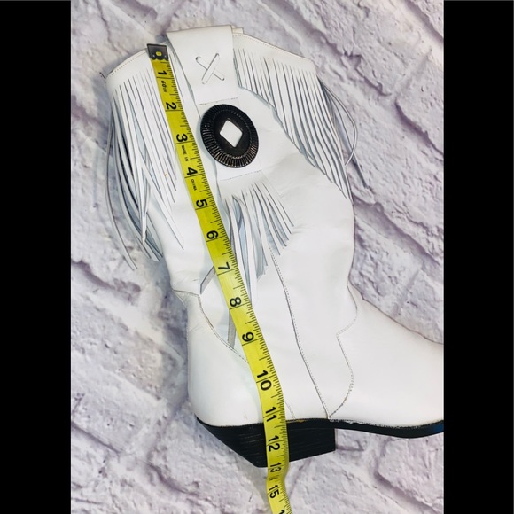 White Leather Boots by Leather Craft Premier Collection - Picture 6 of 10